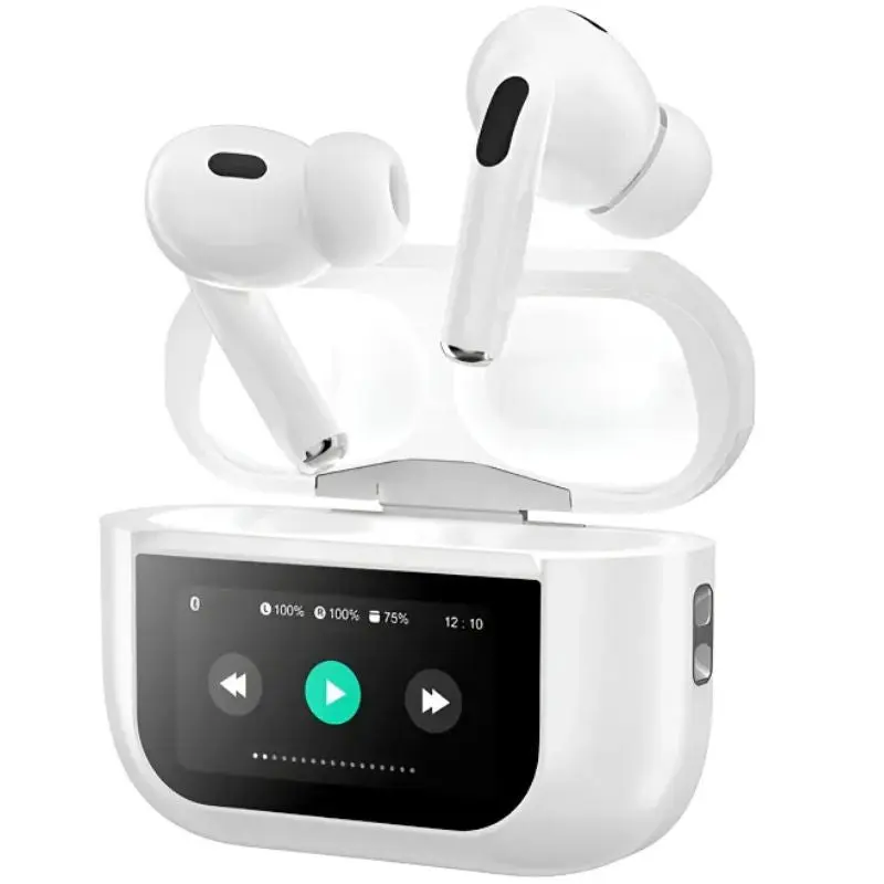 V20 Pro Touch Screen LED ANC Earbuds
